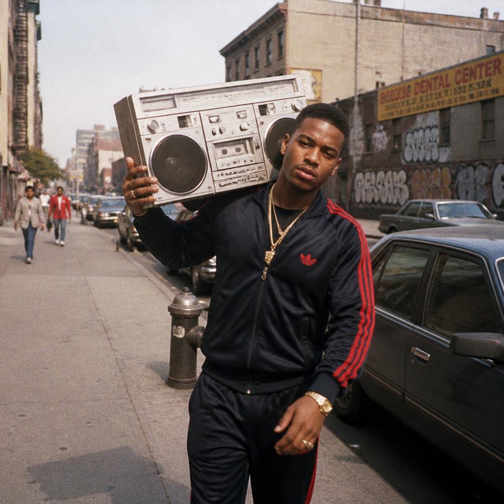 Sidewalk sound system.